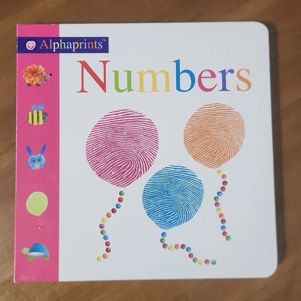 Alphaprints Kids Board Books Set of 4